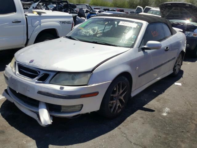 YS3FH76Y146006703 - 2004 SAAB 9-3 AERO SILVER photo 2