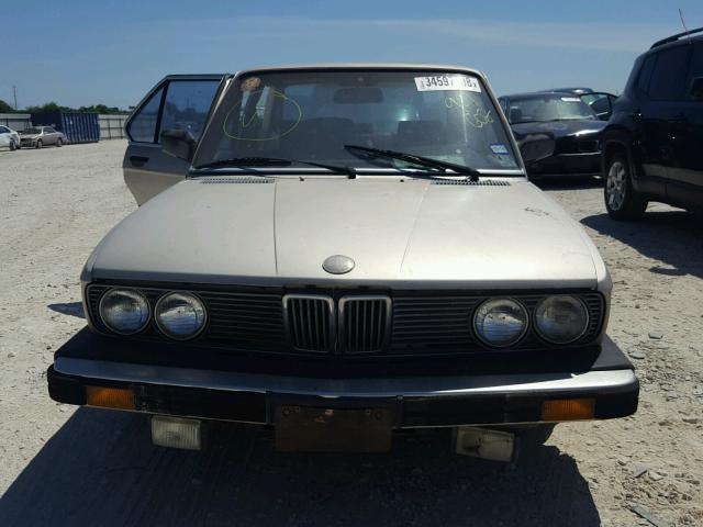 WBADK8306J9901602 - 1988 BMW 528 E AUTO GOLD photo 10