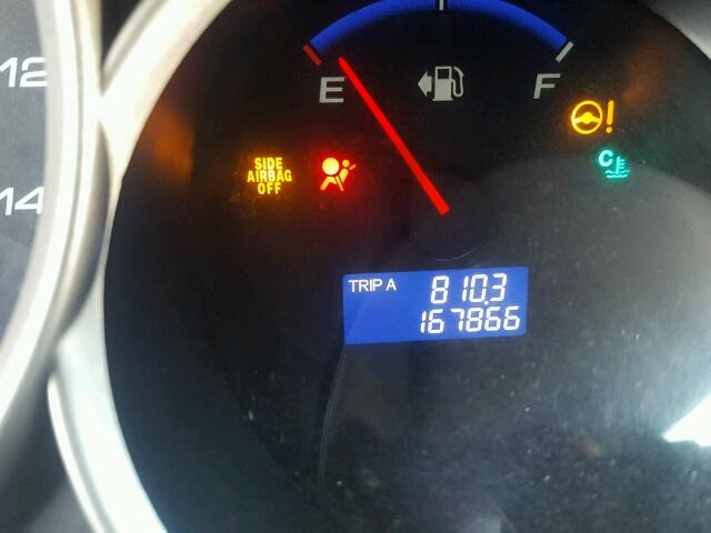 JHMGD38687S062885 - 2007 HONDA FIT S ვერცხლისფერი ფოტო 8