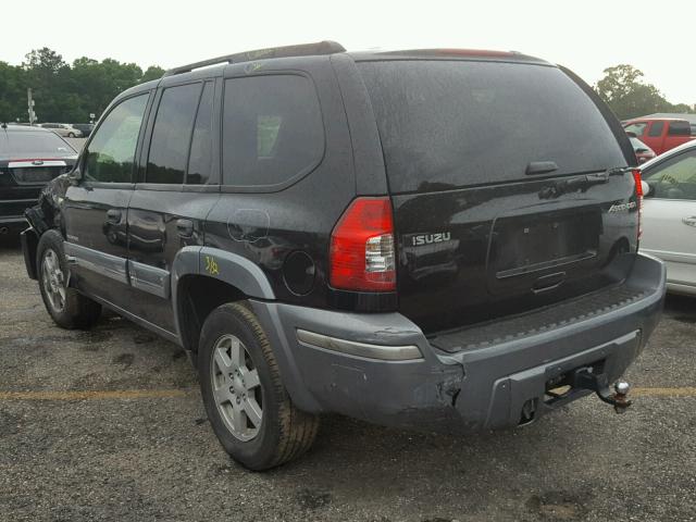4NUDS13S462702886 - 2006 ISUZU ASCENDER S BLACK photo 3