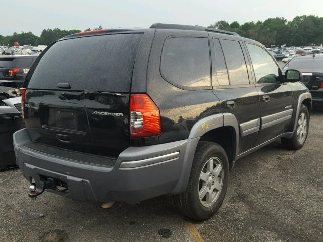 4NUDS13S462702886 - 2006 ISUZU ASCENDER S BLACK photo 4