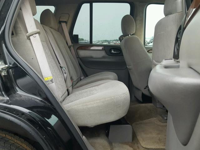 4NUDS13S462702886 - 2006 ISUZU ASCENDER S BLACK photo 6