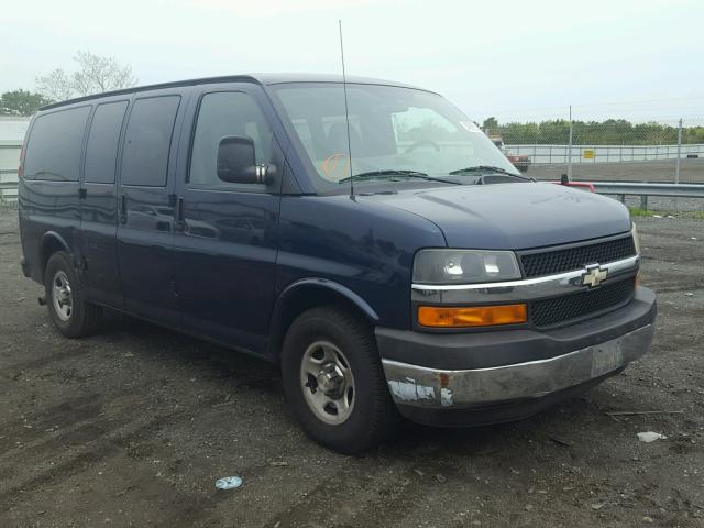 1GNFG154781121564 - 2008 CHEVROLET EXPRESS G1 BLUE photo 1