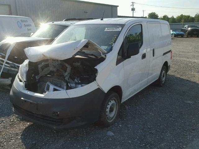 3N6CM0KN6FK725885 - 2015 NISSAN NV 200 2.5 WHITE photo 2