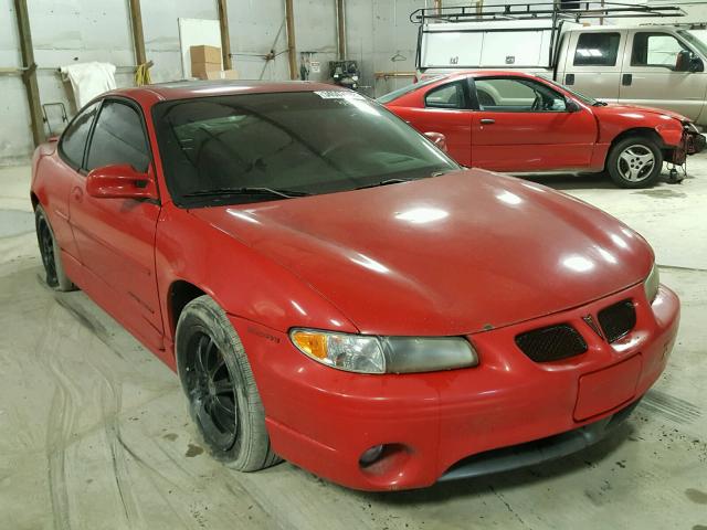 1G2WP12K6VF318336 - 1997 PONTIAC GRAND PRIX RED photo 1