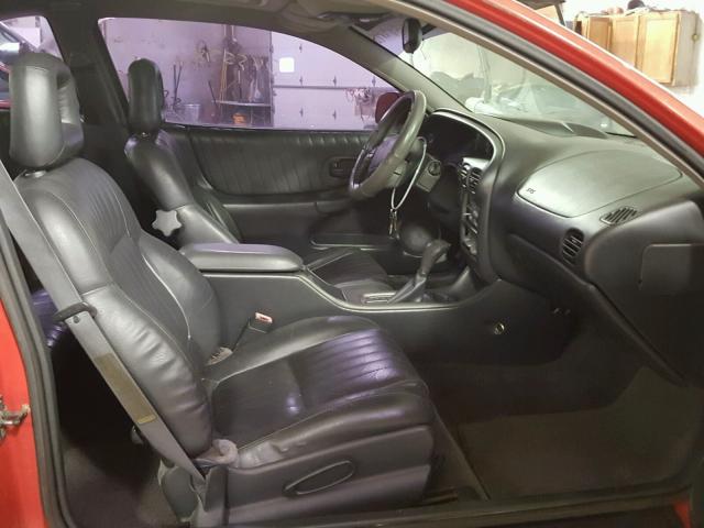 1G2WP12K6VF318336 - 1997 PONTIAC GRAND PRIX RED photo 5