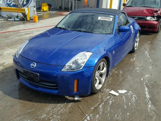 JN1AZ36A14M253258 - 2004 NISSAN 350Z ROADS BLUE photo 2