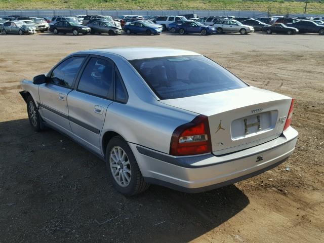 YV1TS90D5X1051815 - 1999 VOLVO S80 T6 TUR SILVER photo 3