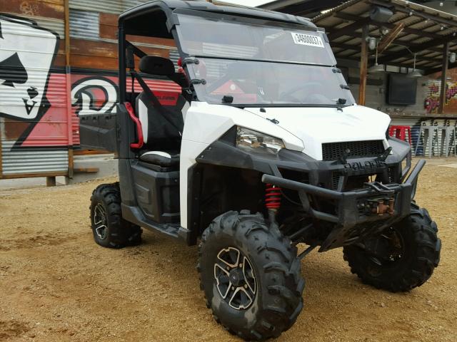 4XAUH9EA2EG285421 - 2014 POLARIS RANGER 900 RED photo 2