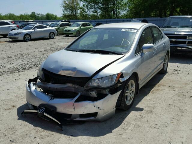 2HHFD56586H201192 - 2006 ACURA CSX TOURIN SILVER photo 2