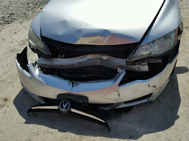 2HHFD56586H201192 - 2006 ACURA CSX TOURIN SILVER photo 9