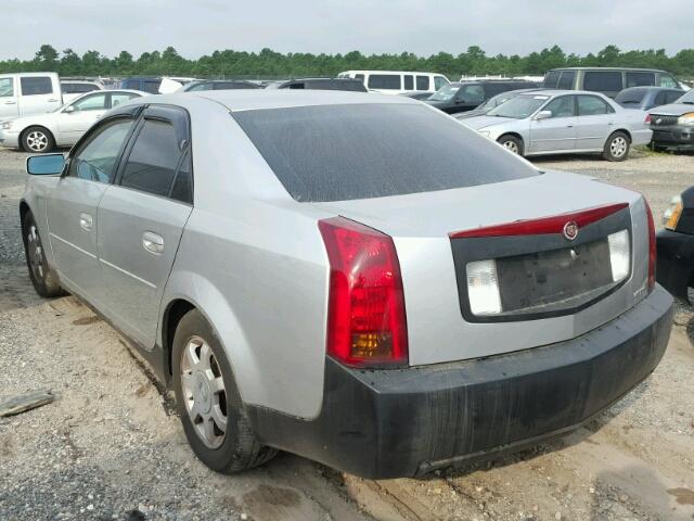 1G6DM577440141569 - 2004 CADILLAC CTS SILVER photo 3