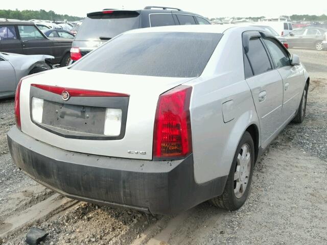 1G6DM577440141569 - 2004 CADILLAC CTS SILVER photo 4