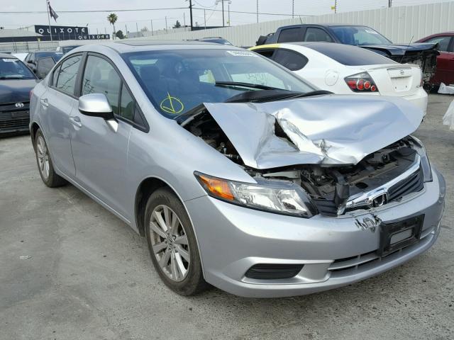 2HGFB2F92CH529733 - 2012 HONDA CIVIC EXL SILVER photo 9