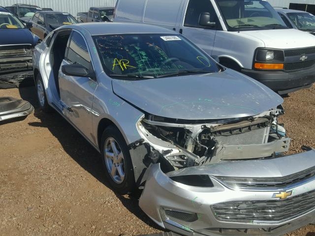 1G1ZB5ST0HF251303 - 2017 CHEVROLET MALIBU LS 银色 照片 1
