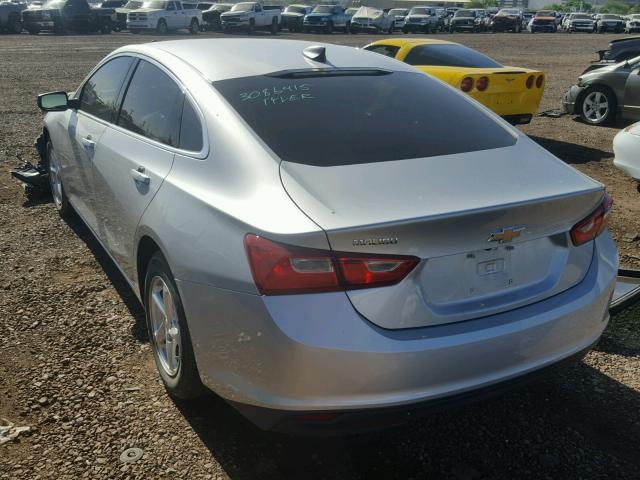 1G1ZB5ST0HF251303 - 2017 CHEVROLET MALIBU LS 银色 照片 3