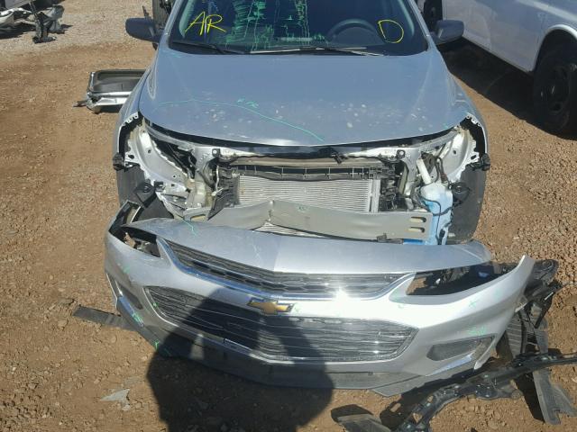 1G1ZB5ST0HF251303 - 2017 CHEVROLET MALIBU LS 银色 照片 9