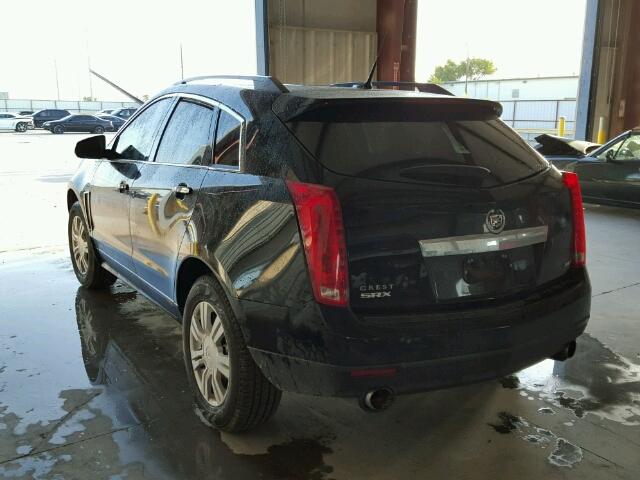 3GYFNAE30DS652646 - 2013 CADILLAC SRX BLACK photo 3