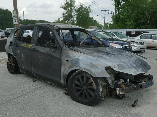 5UXWX9C59D0A29599 - 2013 BMW X3 BURN photo 1