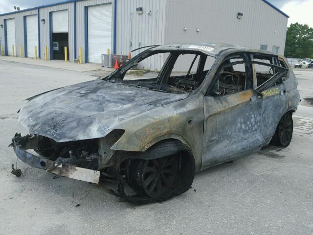 5UXWX9C59D0A29599 - 2013 BMW X3 BURN photo 2