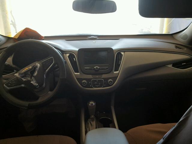 1G1ZB5ST2GF351191 - 2016 CHEVROLET MALIBU LS შავი ფოტო 9