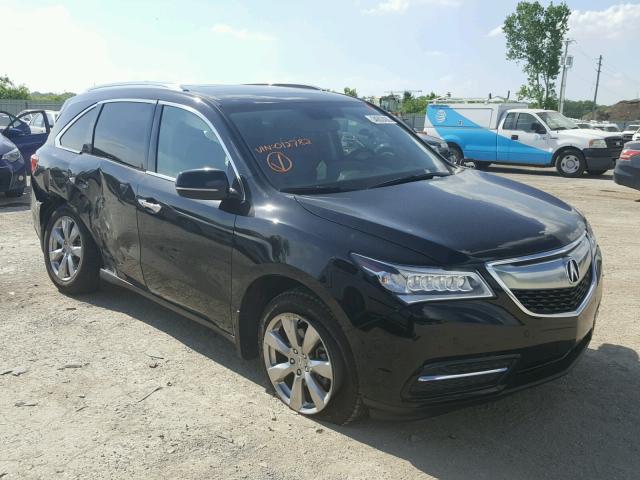 5FRYD4H82FB012782 - 2015 ACURA MDX ADVANC BLACK photo 1