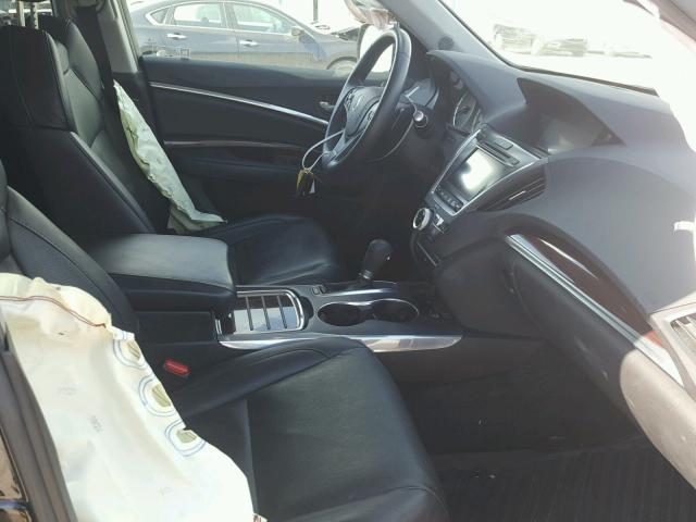 5FRYD4H82FB012782 - 2015 ACURA MDX ADVANC BLACK photo 5