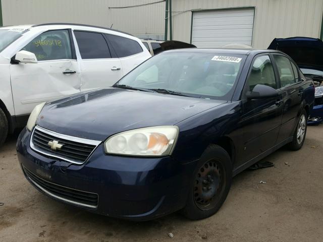 1G1ZS51816F158428 - 2006 CHEVROLET MALIBU LS BLUE photo 2