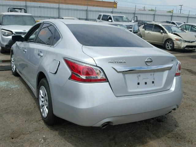 1N4AL3AP2FC249406 - 2015 NISSAN ALTIMA 2.5 SILVER photo 3