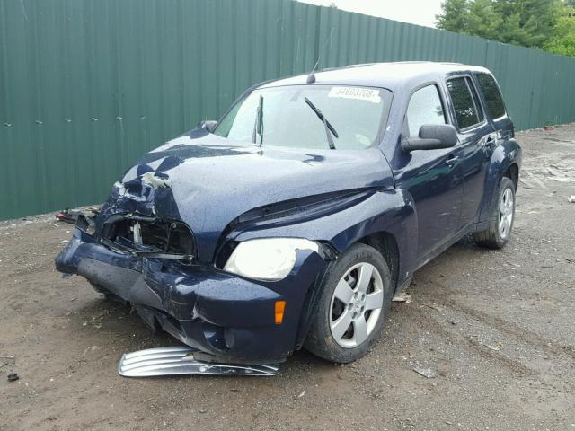 3GNCA13D78S706277 - 2008 CHEVROLET HHR LS BLUE photo 2