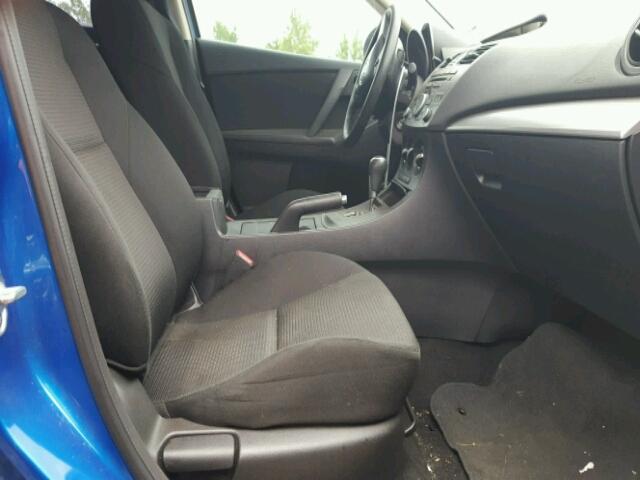 JM1BL1V73C1581942 - 2012 MAZDA 3 I BLUE photo 5