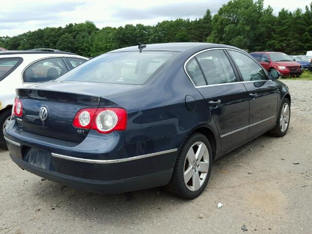 WVWAK73C07P165626 - 2007 VOLKSWAGEN PASSAT BLUE photo 4