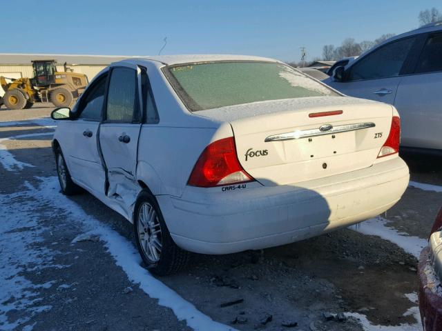1FAFP3839YW306022 - 2000 FORD FOCUS ZTS WHITE photo 3