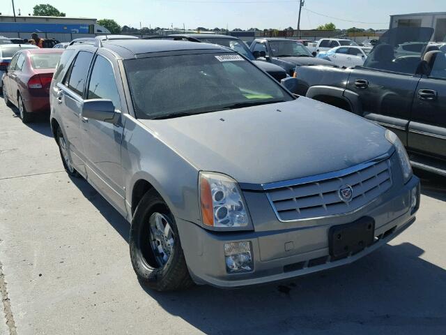 1GYEE637080123631 - 2008 CADILLAC SRX GRAY photo 1