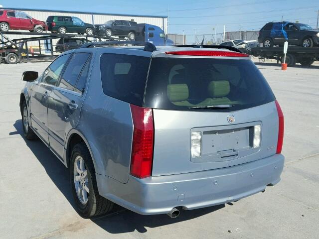 1GYEE637080123631 - 2008 CADILLAC SRX GRAY photo 3