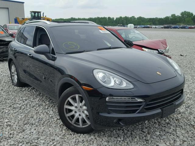 WP1AB2A25CLA43289 - 2012 PORSCHE CAYENNE S BLACK photo 1