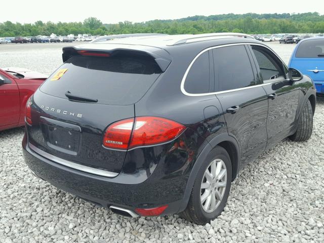 WP1AB2A25CLA43289 - 2012 PORSCHE CAYENNE S BLACK photo 4