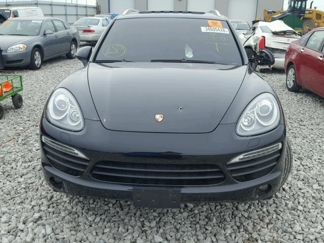 WP1AB2A25CLA43289 - 2012 PORSCHE CAYENNE S BLACK photo 7