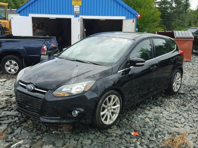 1FAHP3N26CL212520 - 2012 FORD FOCUS TITA BLACK photo 2