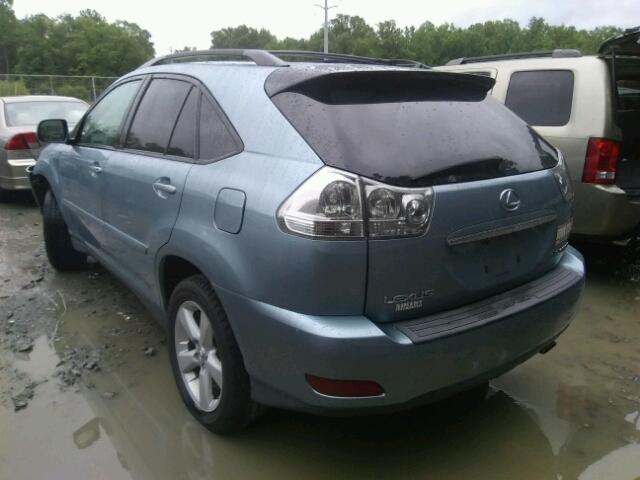 2T2GA31U56C043807 - 2006 LEXUS RX 330 BLUE photo 3