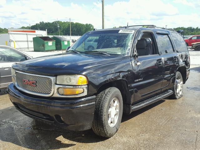 1GKEK63U84J217818 - 2004 GMC YUKON DENA BLACK photo 2