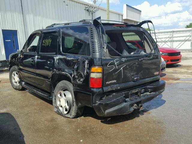 1GKEK63U84J217818 - 2004 GMC YUKON DENA BLACK photo 3