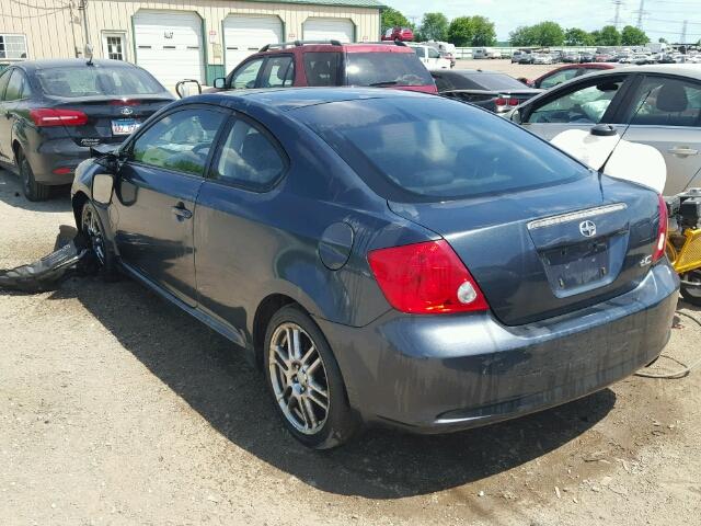 JTKDE177150009110 - 2005 TOYOTA SCION TC 灰色 照片 3
