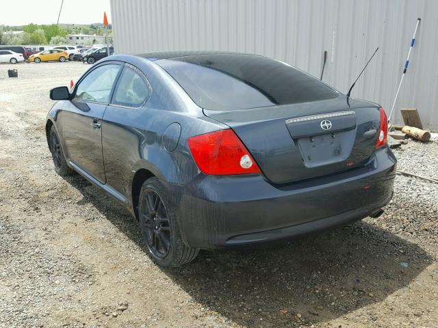 JTKDE167370148367 - 2007 TOYOTA SCION TC 灰色 照片 3