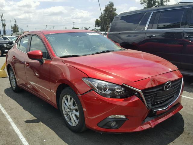 JM1BM1N71G1282825 - 2016 MAZDA 3 GRAND TO RED photo 1