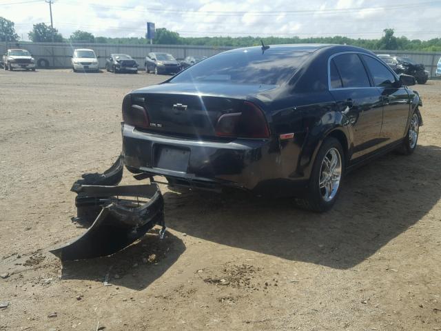 1G1ZB5E1XBF290594 - 2011 CHEVROLET MALIBU LS BLACK photo 4
