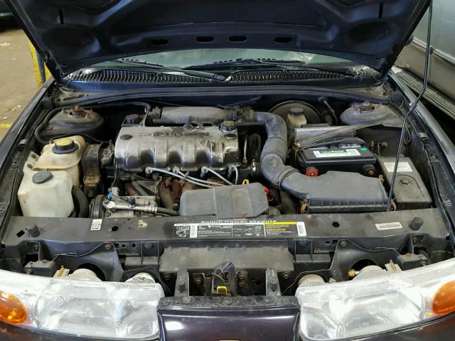 1G8ZH5286YZ232636 - 2000 SATURN SL1 PURPLE photo 7