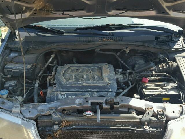 2HKRL1853YH607982 - 2000 HONDA ODYSSEY GRAY photo 7