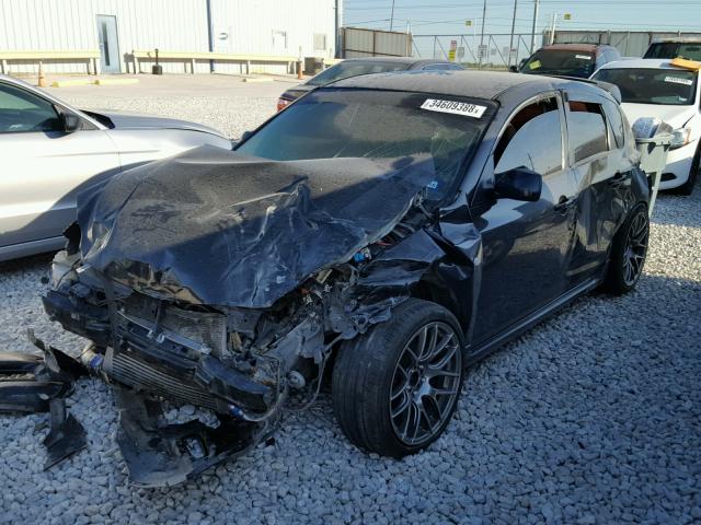 JM1BK34LX81109421 - 2008 MAZDA SPEED 3 黑色 照片 2