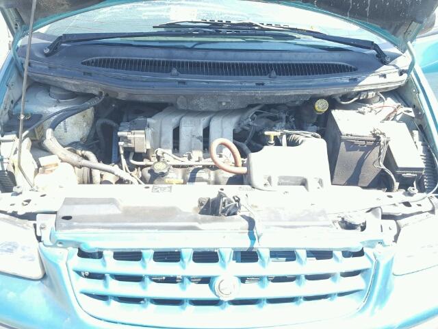 2C4GJ44G8YR732260 - 2000 CHRYSLER GRAND VOYA Yaşıl foto 7